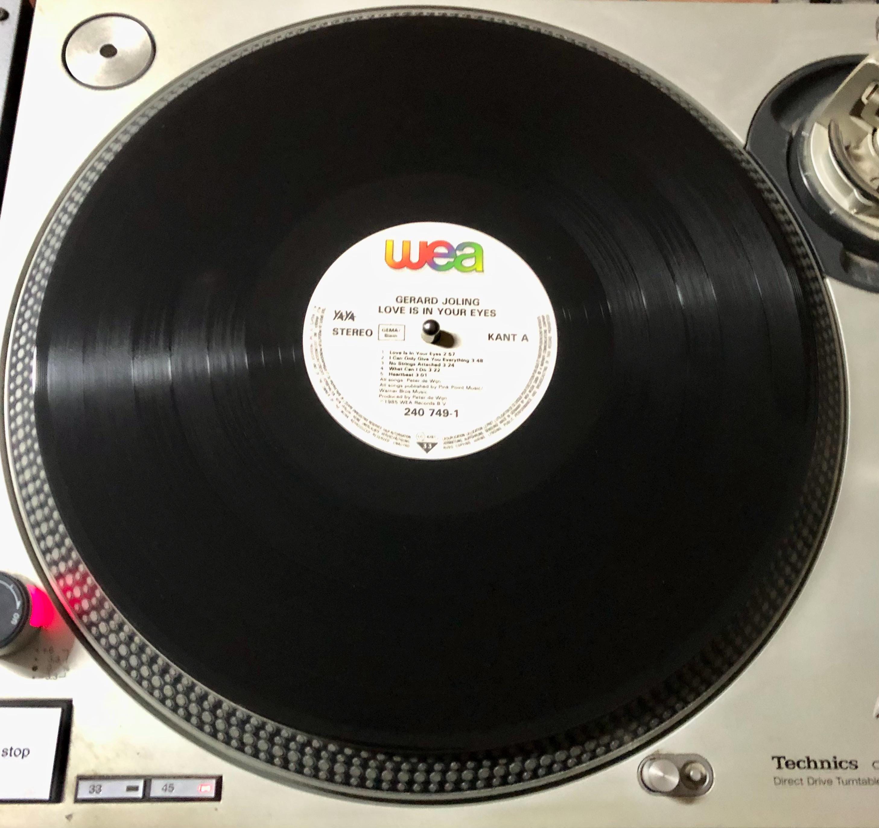 1985 Gerard Joling - Love is in Your Eyes , Vinyl, LP, Album