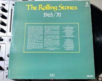 1984 The Rolling Stones – 1965/70 , Vinile, LP, Raccolta, Stereo