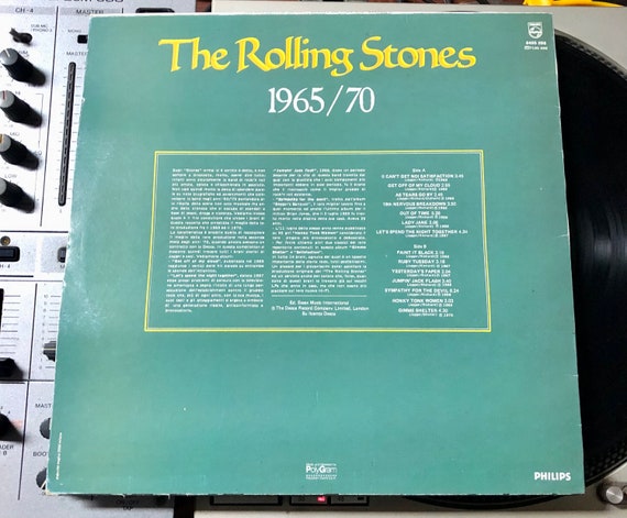 1984 the Rolling Stones – 1965/70 , Vinyl, LP, Compilation, Stereo