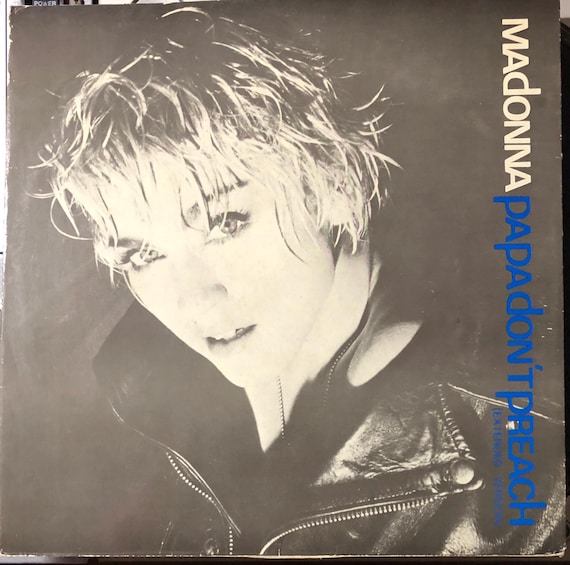 1986 Madonna – Papa Don't Preach (extended Version) Vinyl, 12