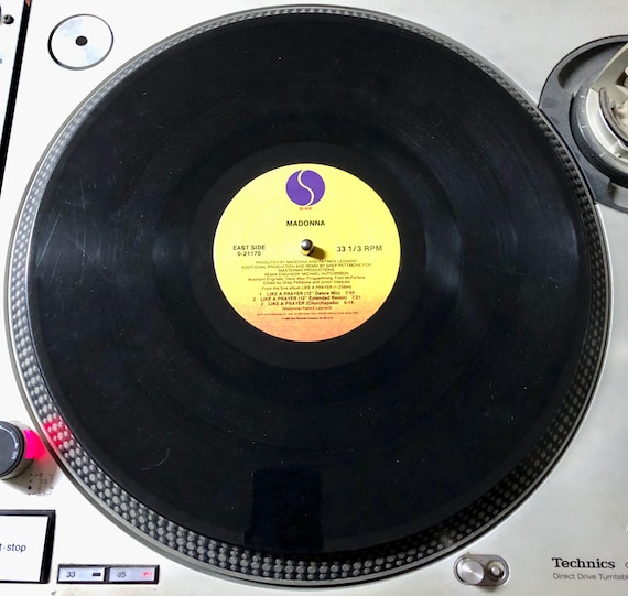 1989 マドンナ – ライク・ア・プレイヤー、レコード、12インチ