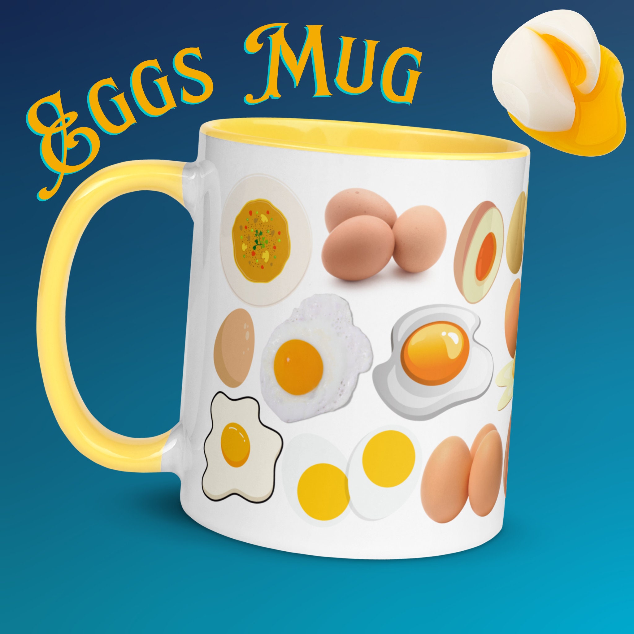 Coffee Mug Eggs, Ball Mug White 500ml