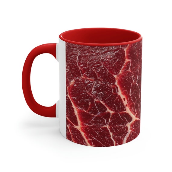 Meat Lover Mug, Meat Mug, Meat Lover Gift, Meat Coffee Mug, Barbeque Mug,  Gifts for Meat Lovers, Carnivore Mug, Steak Mug, Meat Gifts 