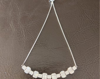 Adjustable bolo bracelet