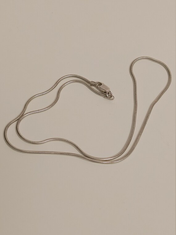 Sterling silver snakes chain