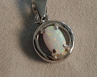 Opal pendant