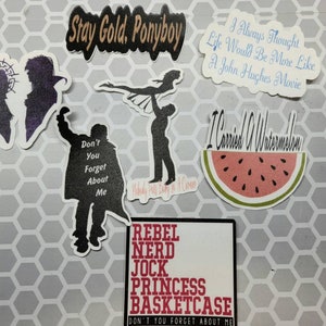 80&#39;s Movie Stickers