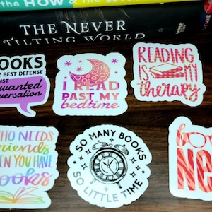 Book Lover Stickers