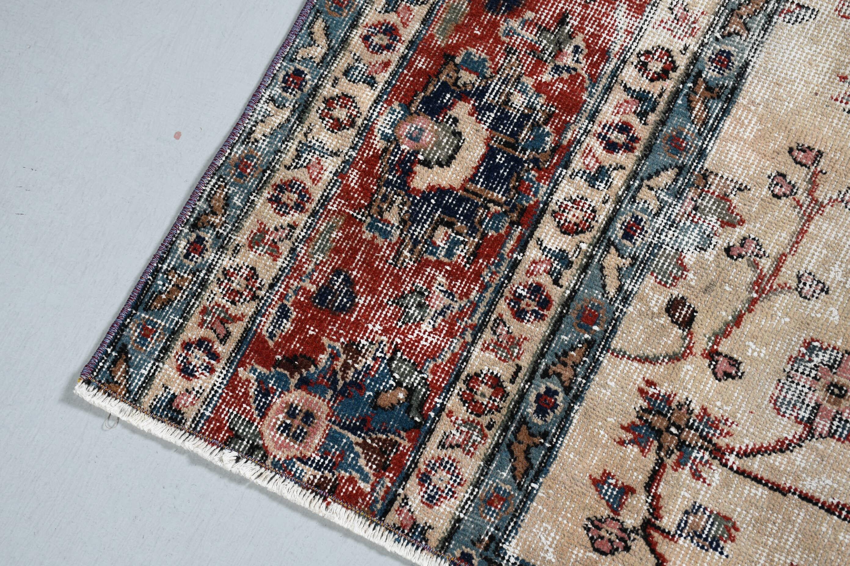 トルコ製ヴィンテージラグ 4 x 7フィート 花柄 - Etsy 日本