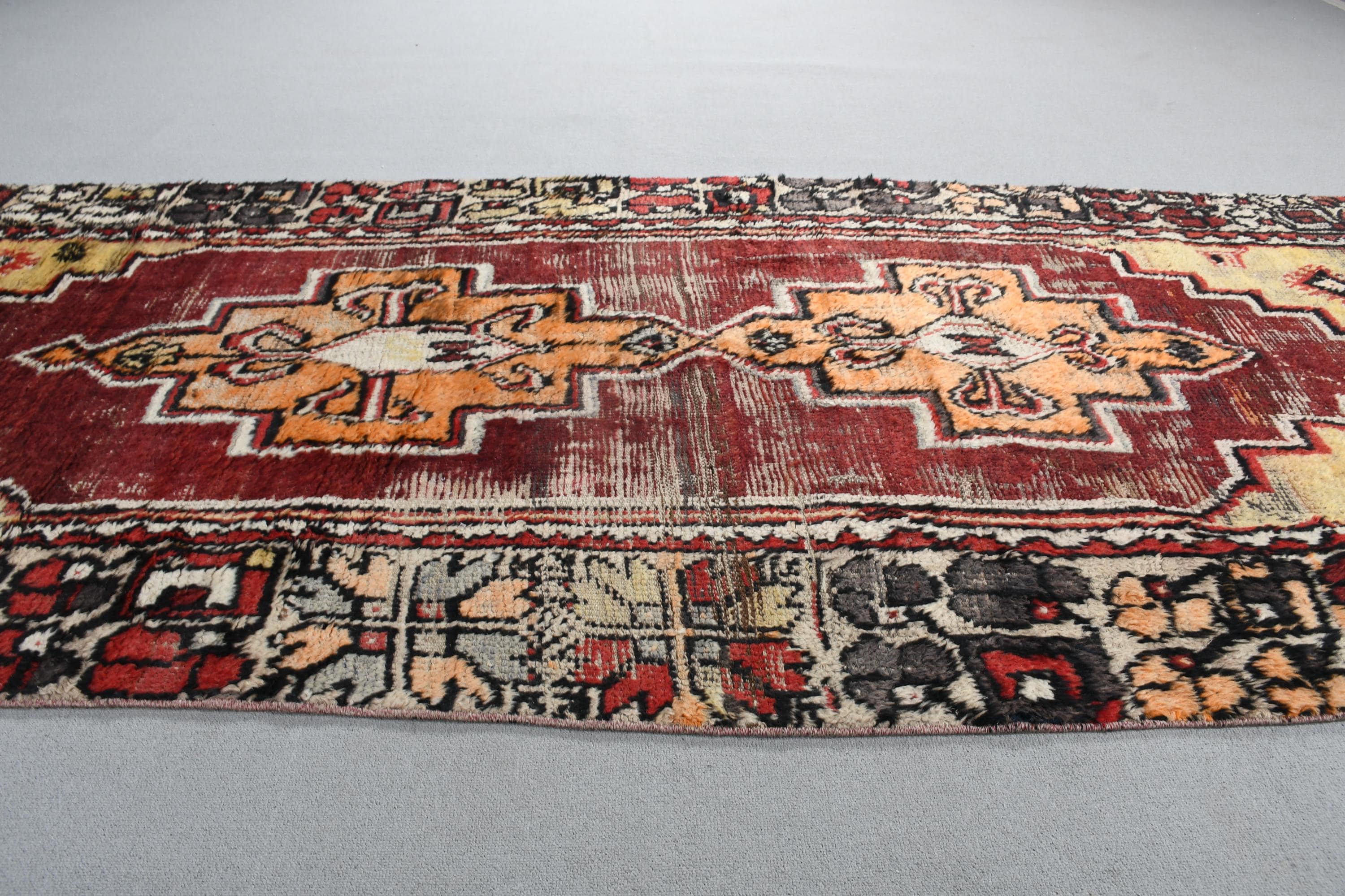 花柄ラグ・トルコラグ　ヴィンテージ　アナトリア 花柄ラグ・トルコラグ ヴィンテージ アナトリア アナトリアの氷