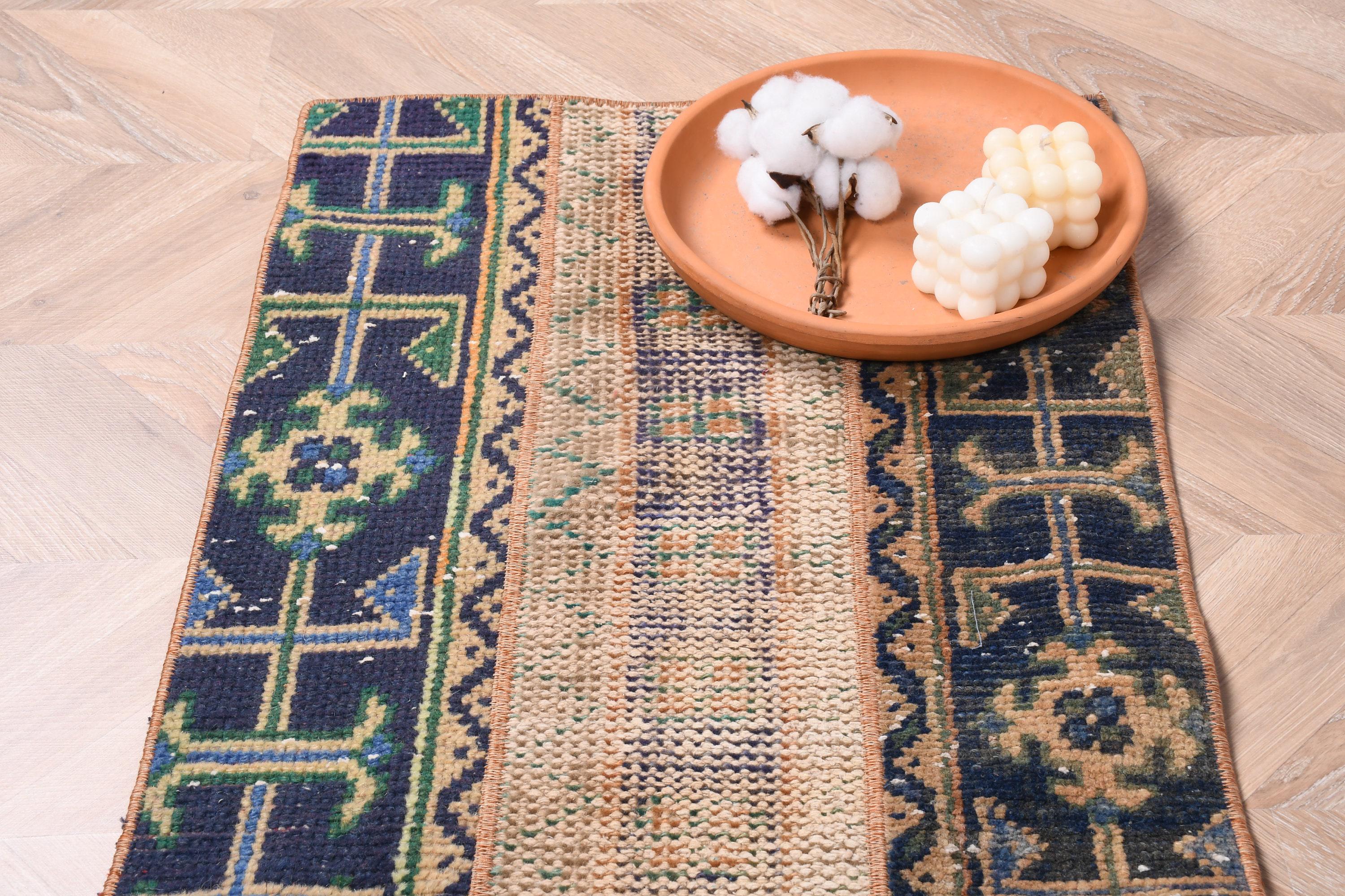 48cmx88cm トルコ絨毯ヴィンテージ ラグアナトリアの手織り 48cmx88cm トルコ絨毯ヴィンテージ ラグアナトリアの手織り