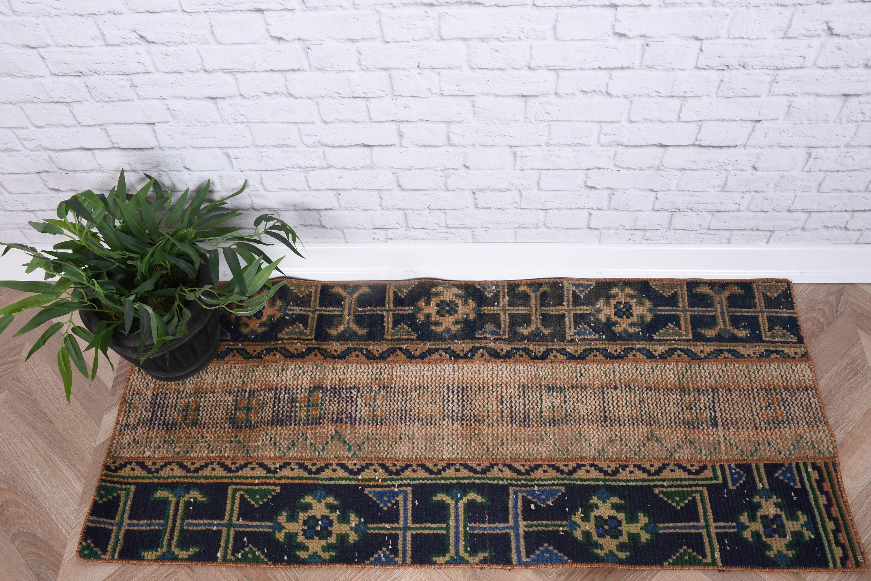 48cmx88cm トルコ絨毯ヴィンテージ ラグアナトリアの手織り