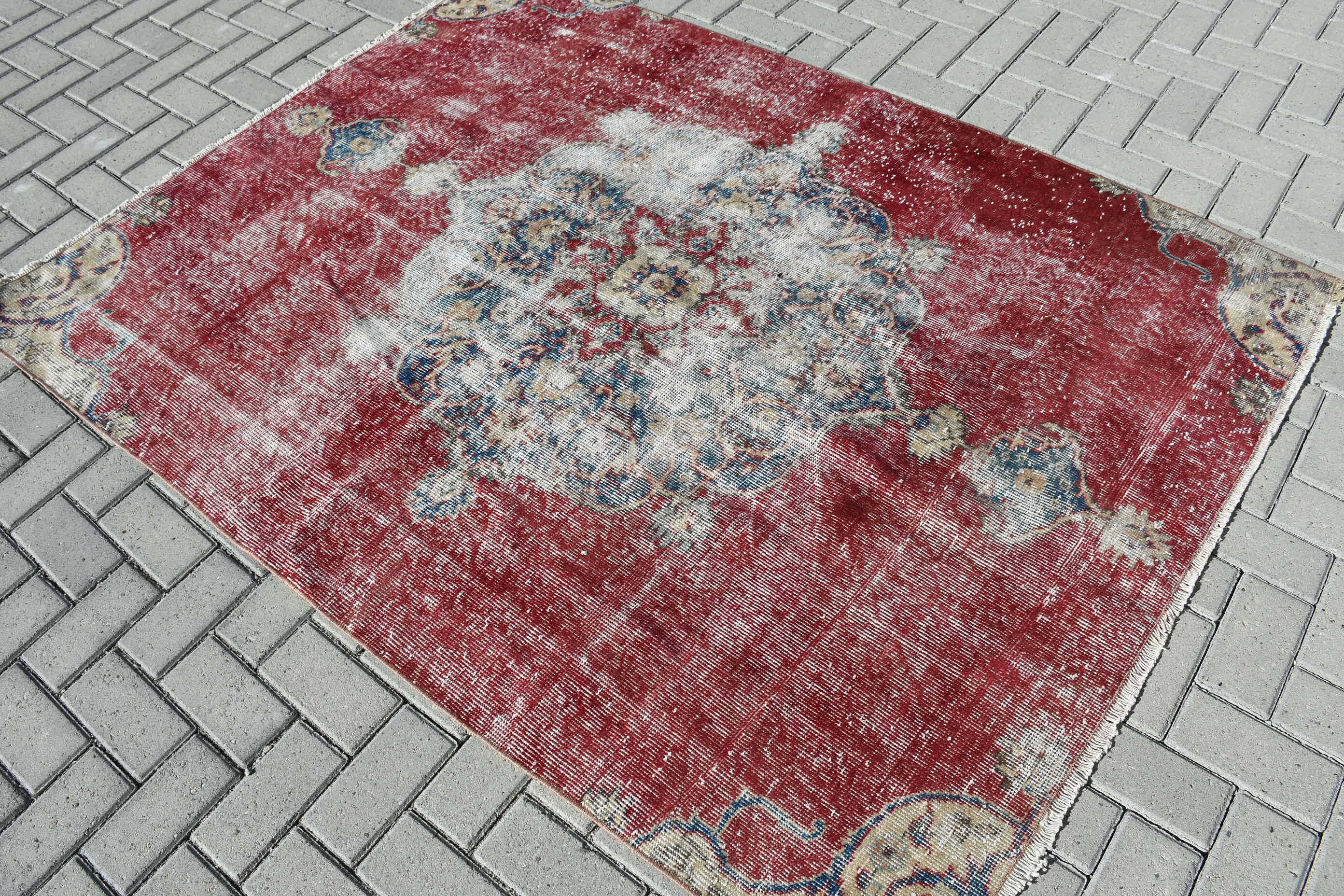 Vintage Rug, Turkish Rug, Area Rug, Home Decor Carpet, 59x78