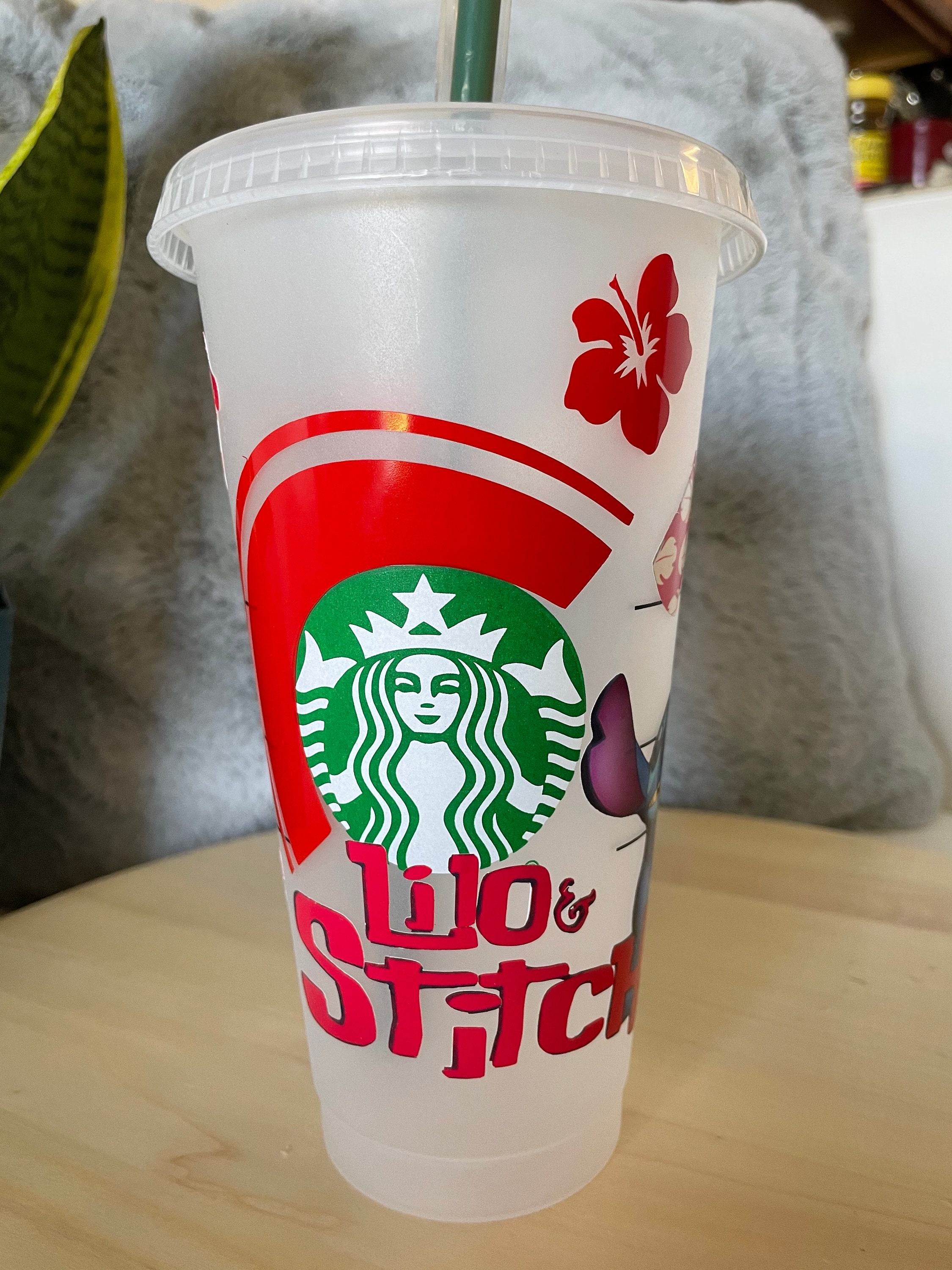 Stitch Graduation Starbuck Cold Cup, Classic Starbucks