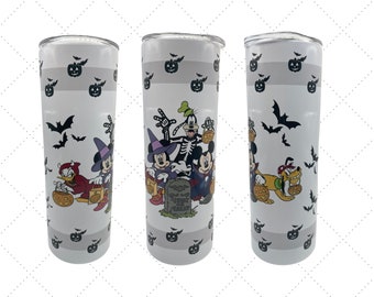 Halloween Mickey and Friends 20oz Tumbler: Sublimation Design