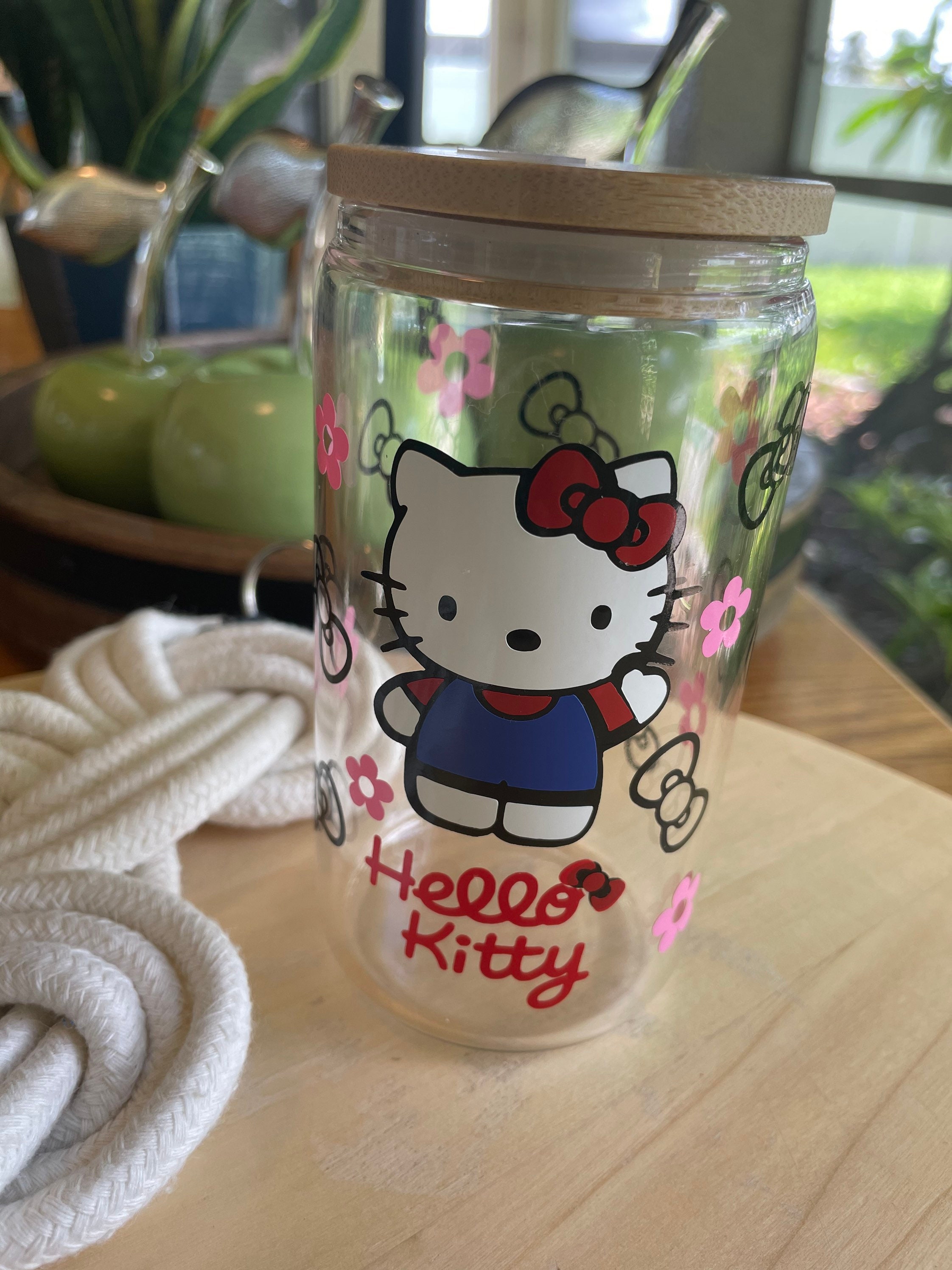 Tumbler, Hello Kitty, 16 oz, Coffee Cup, Latte, Pink, New