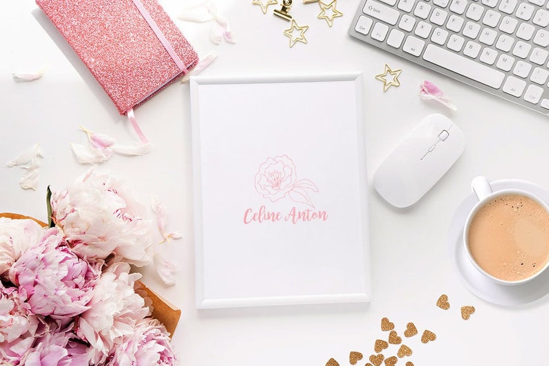 prefabricated logo design Handwritten logo- Premade Logo Design Premade Logo Custom Logo Design