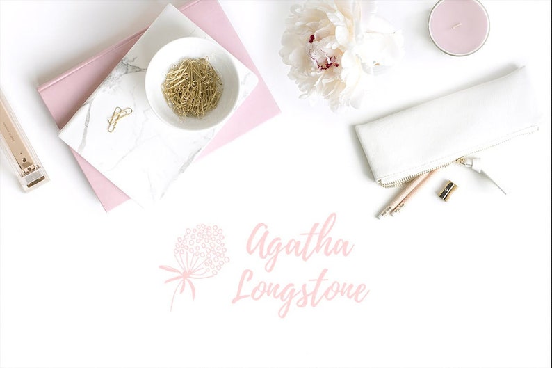 prefabricated logo design Handwritten logo- Premade Logo Design Premade Logo Custom Logo Design