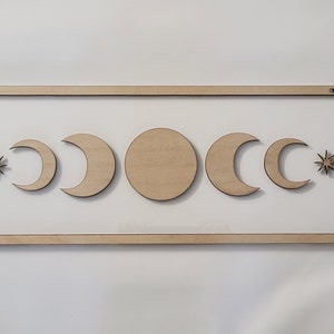 Moon phases wall decor, Moon Cycles Home Decor