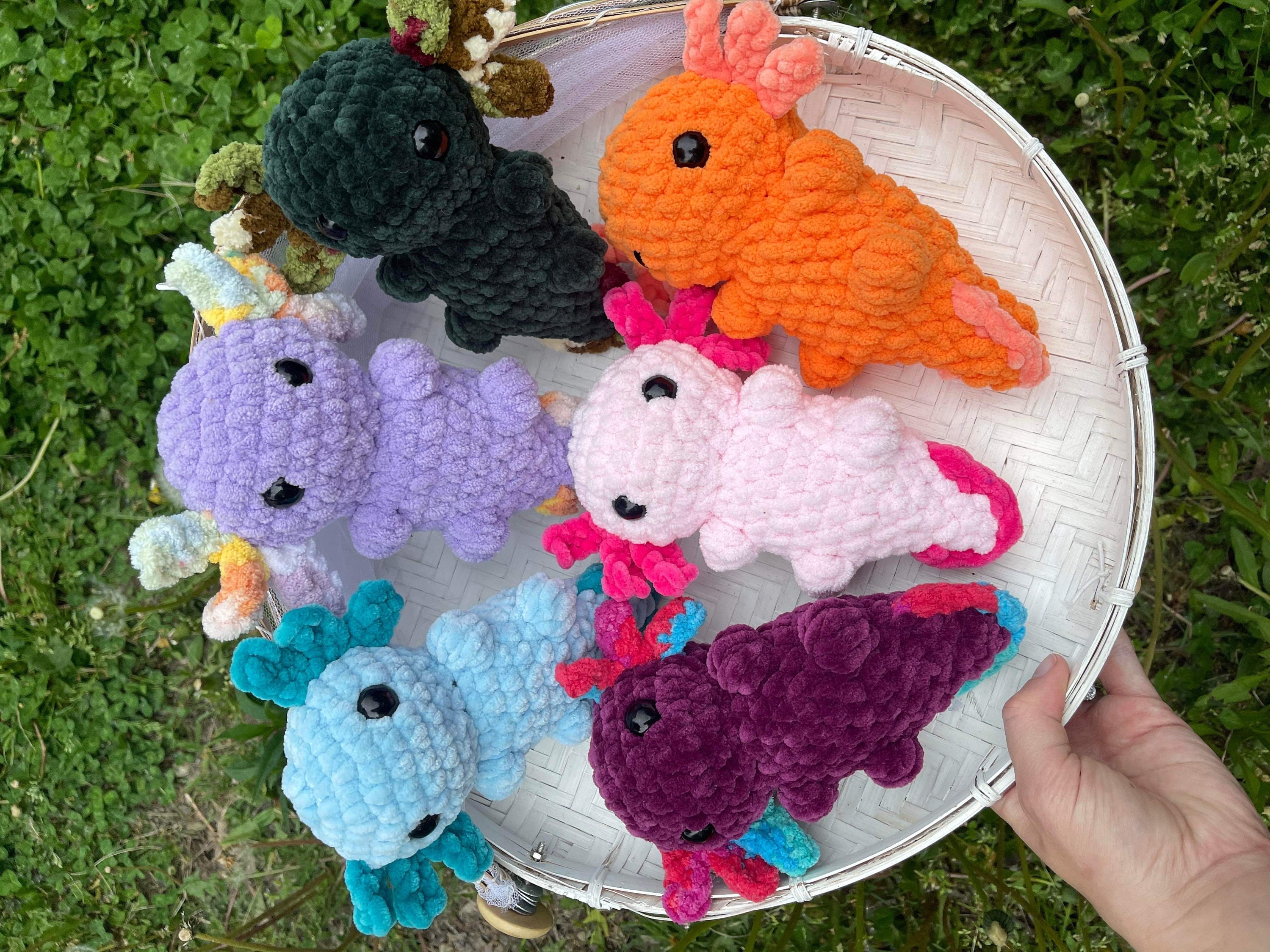 No Sew Mini Axolotl / No Sew/ Crochet Pattern/ Beginner Etsy Australia