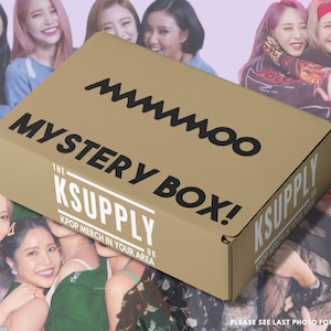 MAMAMOO Mystery Box, Kpop Gift Box, Kpop Merch Box, Kpop Goodie Box, Solar, Moonbyul, Hwasa, Wheein MAMAMOO Merch, Mamamoo Tote bag, Kpop