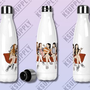 RED VELVET Kpop Stainless Steel Water bottle, Kpop Merch, Kpop Gift Ideas, Kpop Fan, Metal Bottle, Red Velvet Kpop, Kpop Bottle, gift Ideas