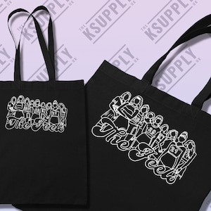 TWICE Kpop Tote Bag, KPOP, Nayeon, Jihyo, Momo, Jeongyeon, Sana, Mina, Dahyun, Chaeyoung, Tzuyu tote bag, Kpop Merch, Once, Gift idea
