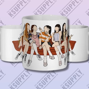 RED VELVET Kpop Ceramic Mug 11oz Funny Mug Design, Kpop Merch, Kpop Gift Ideas, Kpop Fan, Coffee Mug, Funny Coffee Mug, Music gift Ideas