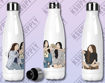MAMAMOO WAW Kpop Botella de agua de acero inoxidable, Kpop Merch, Kpop Gift Ideas, Kpop Fan, Botella de metal, MAMAMOO Kpop, Botella Kpop, Ideas de regalos