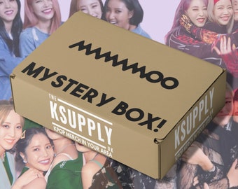 MAMAMOO Mystery Box, Kpop Gift Box, Kpop Merch Box, Kpop Goodie Box, Solar, Moonbyul, Hwasa, Wheein MAMAMOO Merch, Mamamoo Tote bag, Kpop