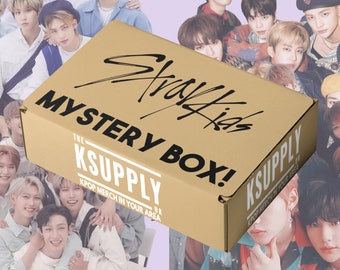STRAY KIDS Mystery Box, Kpop Gift Box, Kpop Merch Box, Kpop Goodie Box, Bang Chan, Lee Know, Changbin, Hyunjin, Han, Felix, Seungmin, SKZ