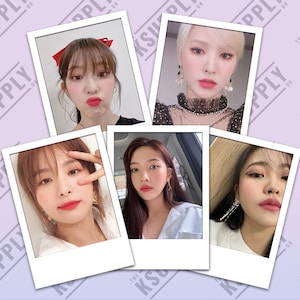 Red Velvet Polaroids High Quality Stickers, KPOP, Irene,Seulgi, Wendy, Yeri, Joy, Red Velvet Merch, Stickers, Kpop Merch, Kpop art,