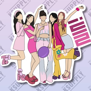 G IDLE Autocollants de haute qualité, KPOP, Soyeon, Miyeon, Minnie, Shuhua, Yuqi, Kpop Merch, Kpop art, Merch, autocollant kpop, kpop, G ralenti