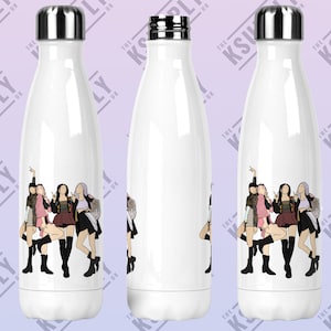 STRAY KIDS Kpop Stainless Steel Water Bottle, Kpop Merch