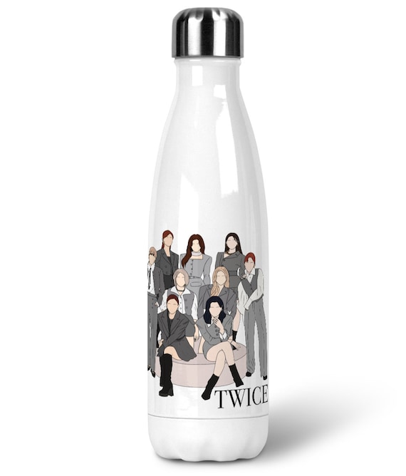 TWICE Kpop Stainless Steel Water Bottle, Kpop Merch, Kpop Gift
