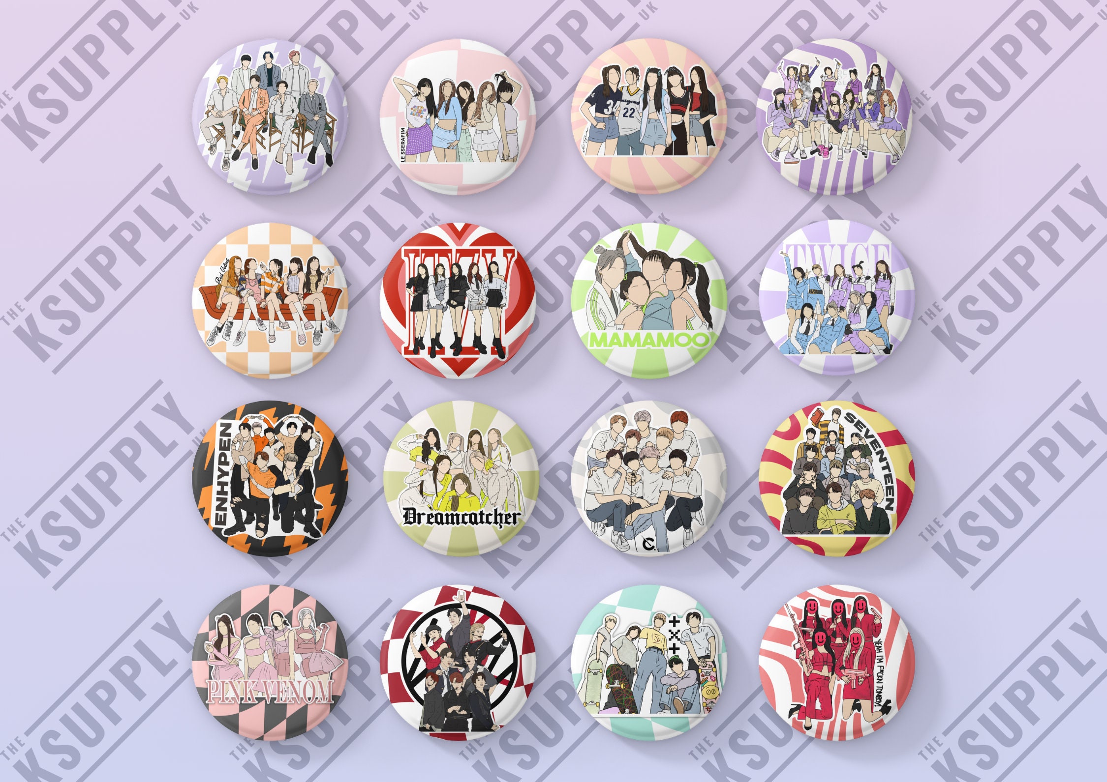 TXT High Quality Stickers, KPOP, TomorrowTogether, Soobin, Yeonjun,  Beomgyu, Taehyun, HueningKai, Txt Stickers, Kpop Merch, Kpop Sticker