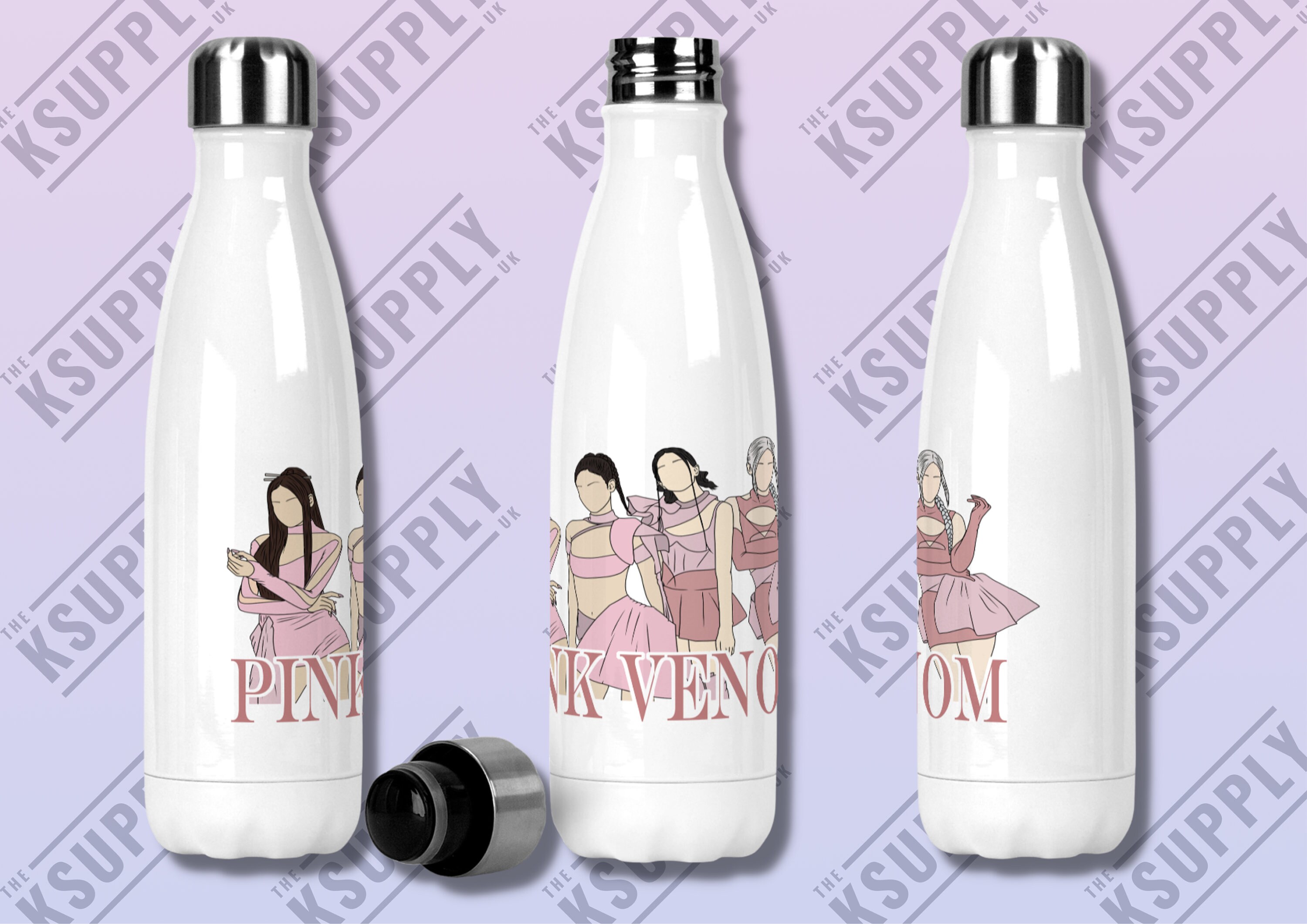 BLACKPINK Kpop ステンレススチール ウォーターボトルKpop グッズKpop 