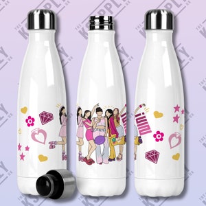 G IDLE Kpop Stainless Steel Water bottle, Kpop Merch, Kpop Gift Ideas, Kpop Fan, Metal Bottle, GIDLE Kpop, Kpop Bottle, gift Ideas