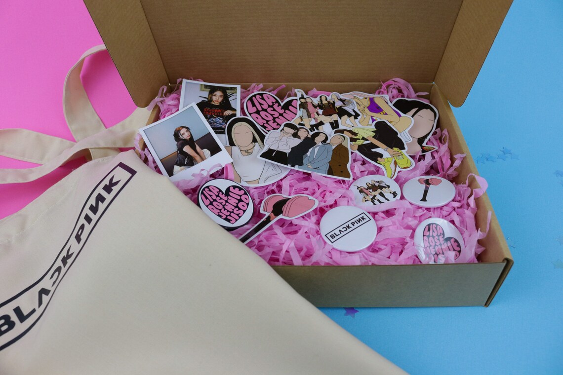 BLACKPINK Mystery Box Kpop Gift Box Kpop Merch Box Kpop Etsy