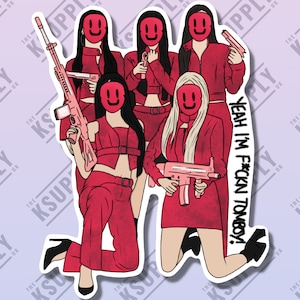 G IDLE TOMBOY Autocollants de haute qualité, KPOP, Soyeon, Miyeon, Minnie, Shuhua, Yuqi, Kpop Merch, Kpop art, Merch, autocollant kpop, kpop, G ralenti