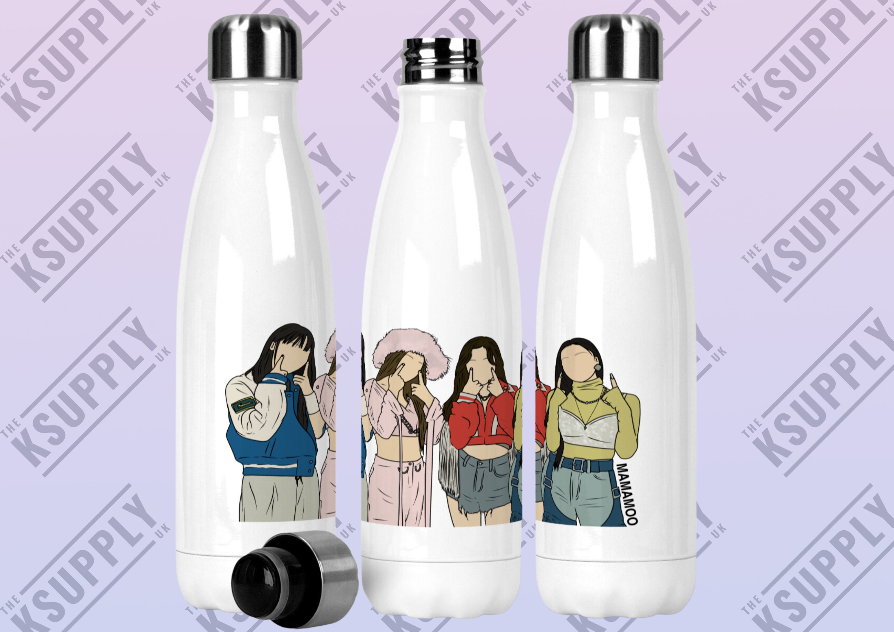 STRAY KIDS Kpop Stainless Steel Water Bottle, Kpop Merch, Kpop Gift Ideas,  Kpop Fan, Metal Bottle, SKZ Kpop, Kpop Bottle, Gift Ideas 