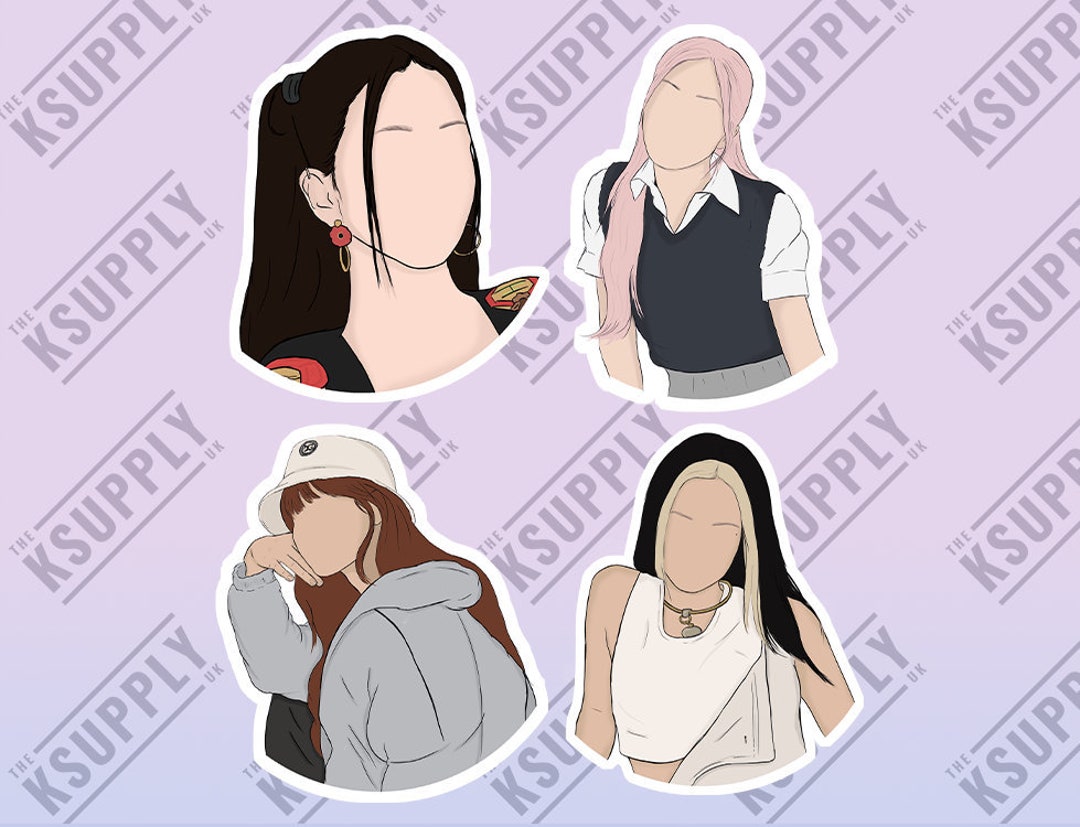 BLACKPINK 4 Pack High Quality Stickers, KPOP, Jennie, Jisoo, Lisa, Rose Merch, Blackpink Stickers, Kpop Merch, Kpop Art, BLINK, Kpop Sticker - Etsy BLACKPINK 4 Pack High Quality Stickers, KPOP, Jennie, Jisoo, Lisa, Rose Merch, Blackpink Stickers, Kpop Merch, Kpop Art, BLINK, Kpop Sticker - Etsy
