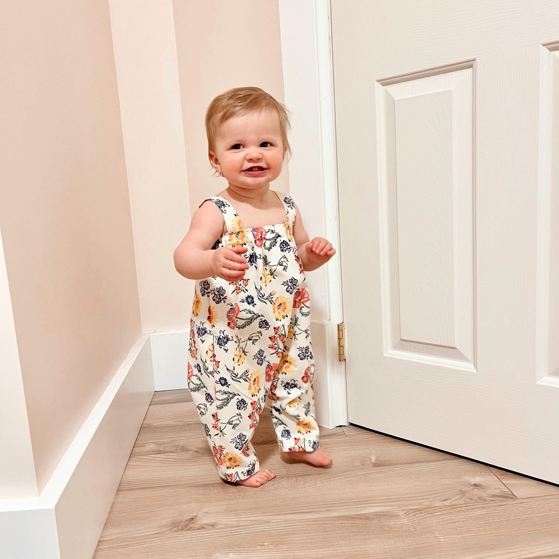 Baby and Toddler Overall Jumper Pant Pattern, Baby Overall Jumper
