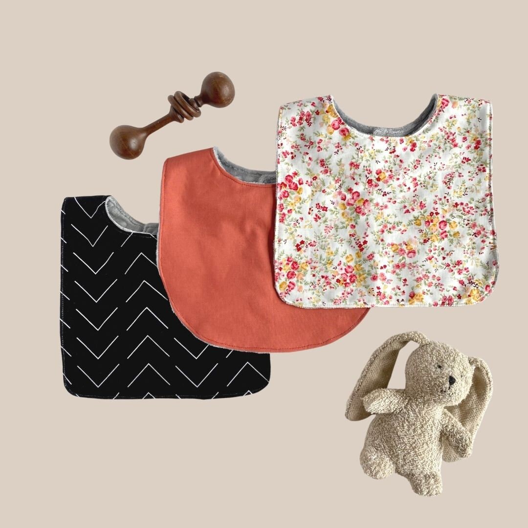 Bib and Burp Cloth Sewing Pattern Baby Bib PDF Sewing Etsy UK