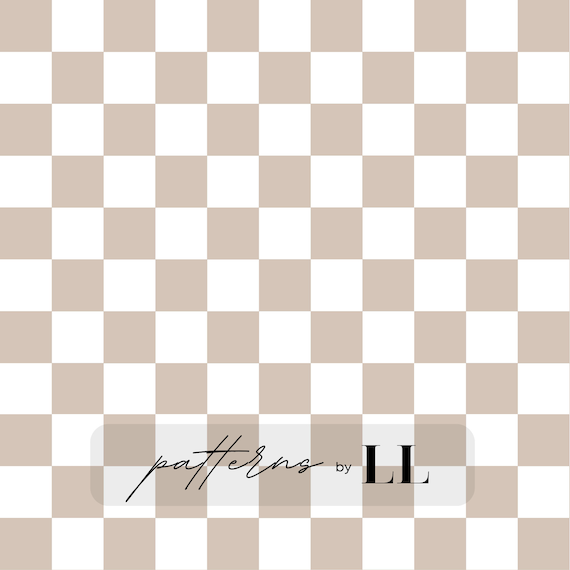 Checkered Tan Checkered Tan