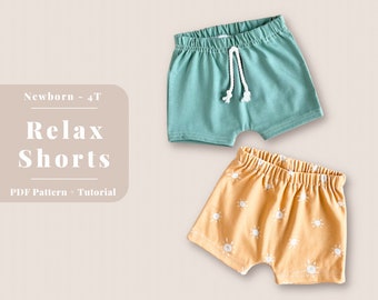 Baby shorties sewing pattern, Baby shorts sewing pattern, Baby shorts pattern, Shorties pattern, Boys shorts sewing pattern, Baby shorts