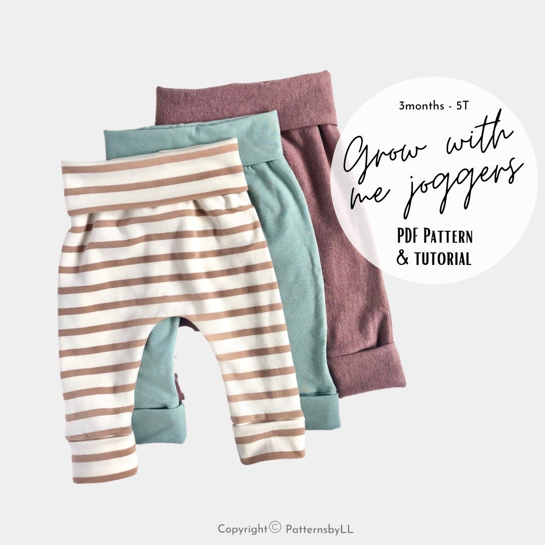 Baby and kids pants Sewing pattern PDF Easy sewing pattern Etsy