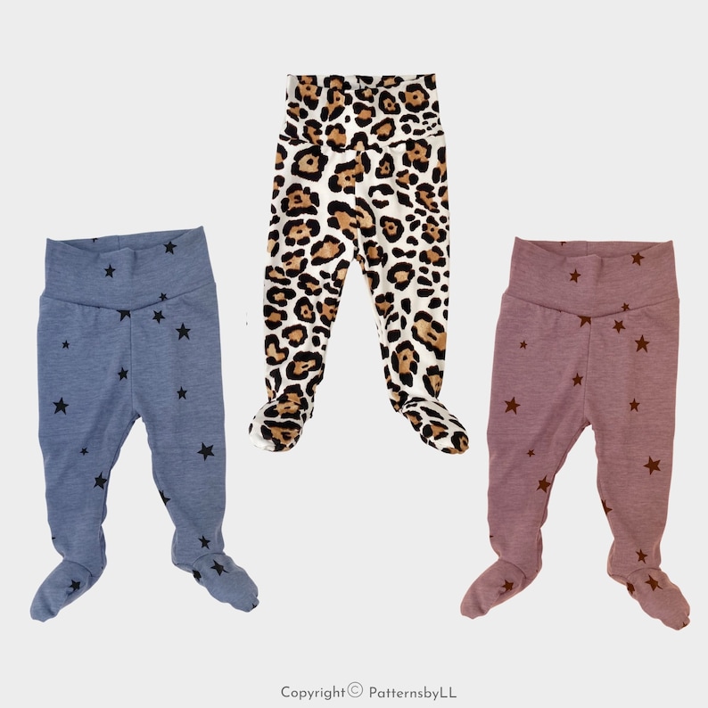 Babynature Knitted Footed Pants main image 0