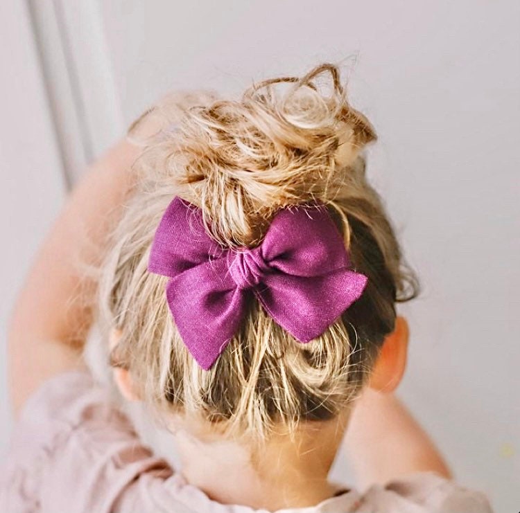 Pinwheel Hair Bow Pattern 3 Sizes Hair Bow Sewing Pattern Etsy