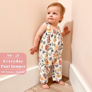 Patroon babybroek romper overall, naaipatroon babybroek romper, patroon babybroek trui, baby zomer romper, naaipatroon baby romper